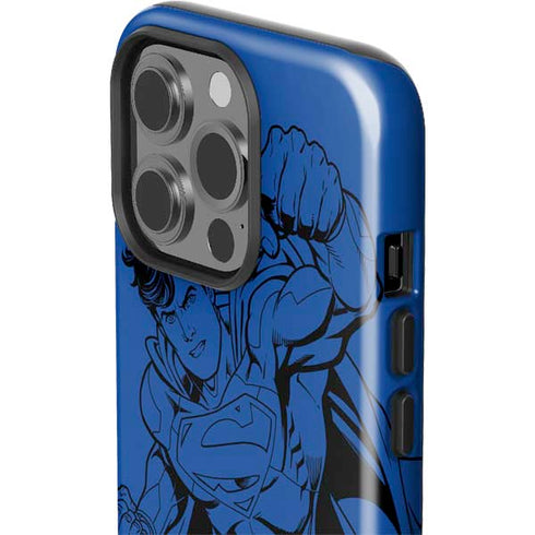 DC Comics Superman Comic Pop iPhone 15 Pro Impact Case